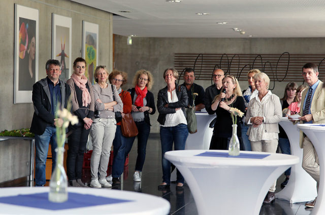 Eröffnung der Schülerkunstausstellung an der FH-Meschede (Foto: BKBB|Ingo Seidel)