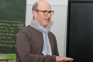 Professor Dr. Oliver Reis von der Universität Paderborn moderiert den Prozess. Foto: SMMP/Ulrich Bock
