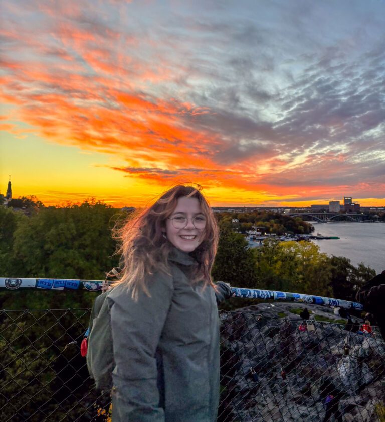 Paula Pischeli in Schweden (Foto: privat)